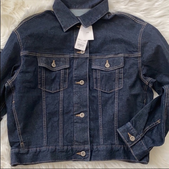 Oversized Uniqlo denim jacket - Picture 4 of 6